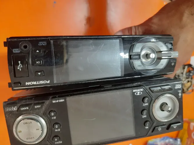 2 dvd automotivo tela 3" buster/positron no estado 