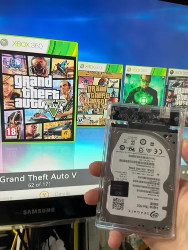 HD com 171 jogos do 360