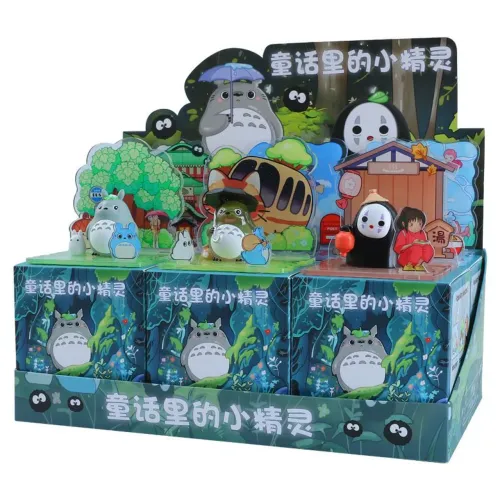 Blind Box Studio Ghibli Chihiro Tototo Kiki (1 caixa surpresa)