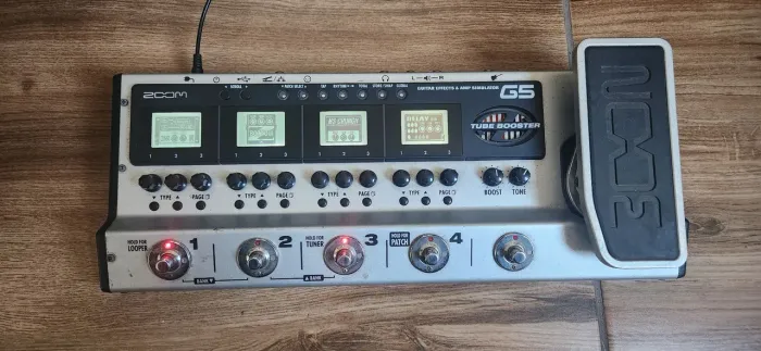 Pedaleira de guitarra Zoom G5