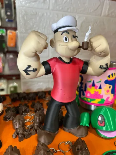 Figure action marinheiro papai