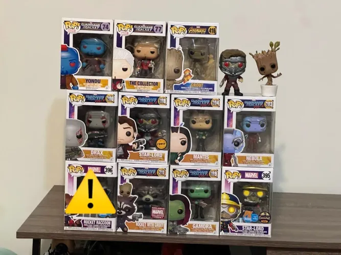Funko Pop Guardiões da Galáxia Marvel - Vários Modelos