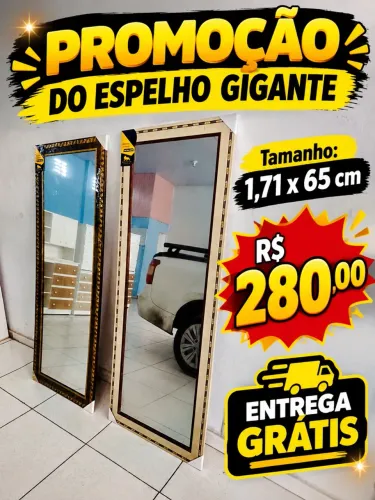 Espelho Grande 1,71x65 (Entrega Grátis)