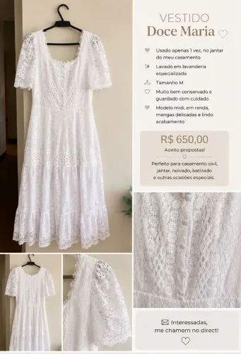 Vestido Doce Maria