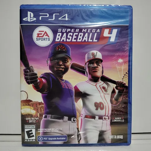Jogo EA Sports Super Mega Baseball 4 PS4 Lacrado Mídia Física Novo Playstation 4 Raro