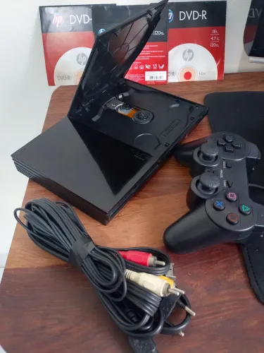 Playstation 2 Completo Desbloqueado Com Jogos