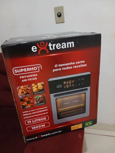 FRITADEIRA AIR FRYER OVEN DIGITAL 17L - MAIS ESPAÇO, MAIS PRATICIDADE!