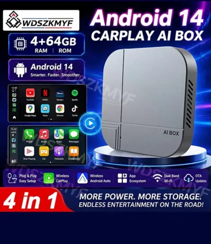 Streaming Box CarPlay Android auto