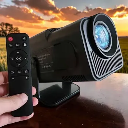 Smart TV Projetor Portátil Hy320 Com Wifi (Youtube e Netflix) Novo Lacrado Garantia