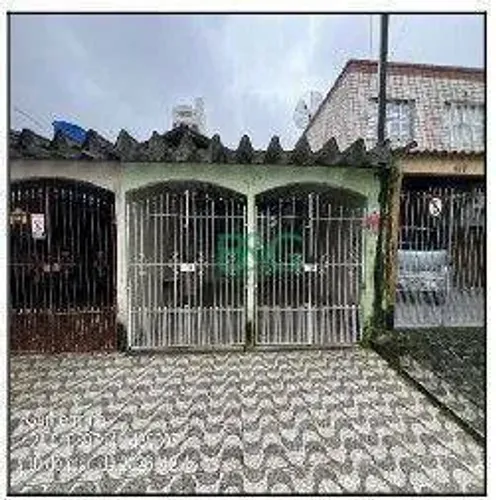 Casa com 1 dormitório à venda, 106 m² por R$ 299.038,52 - Vila Guilhermina - Praia Grande/