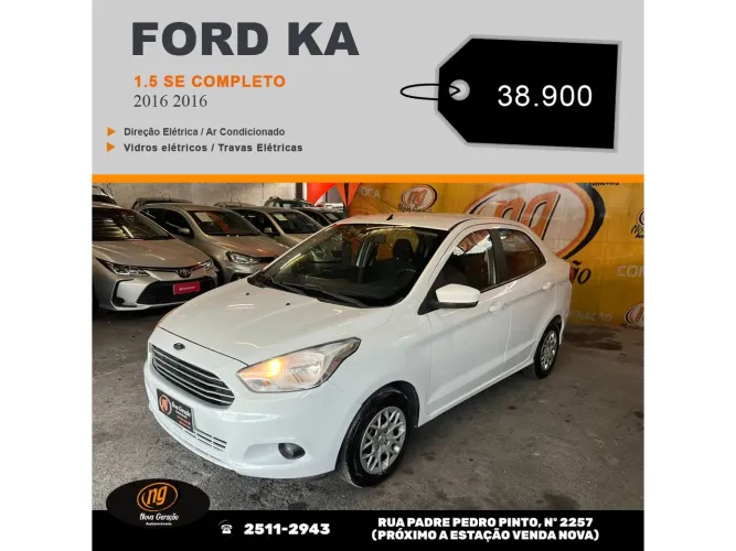 Ford KA 1.5 SE 12V Flex 5P Mec. 2016