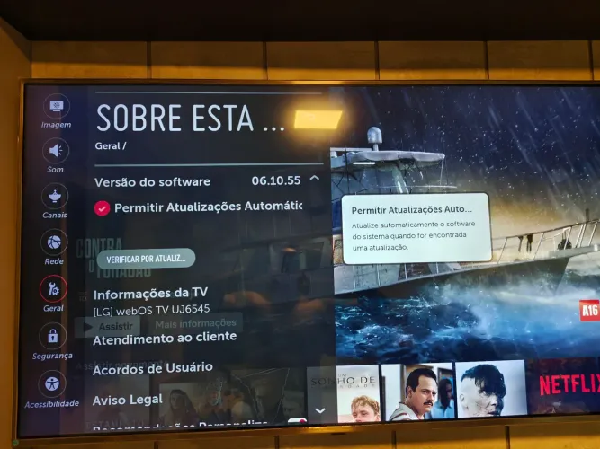 Vendo TV LG smart ultra HD 4k 55 polegadas