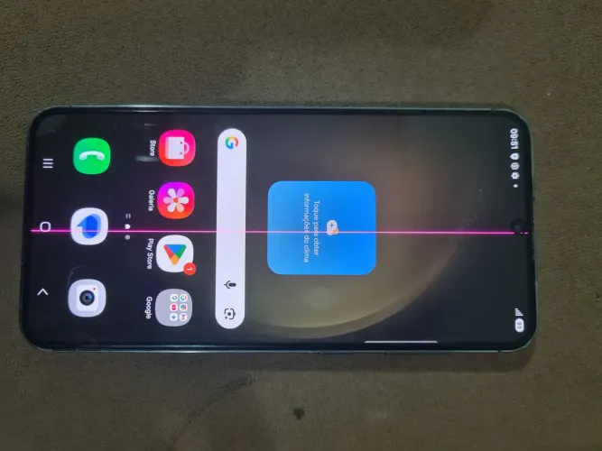 Celular S23+ 20 GB / 256 GB em ótimo estado de funcionamento
