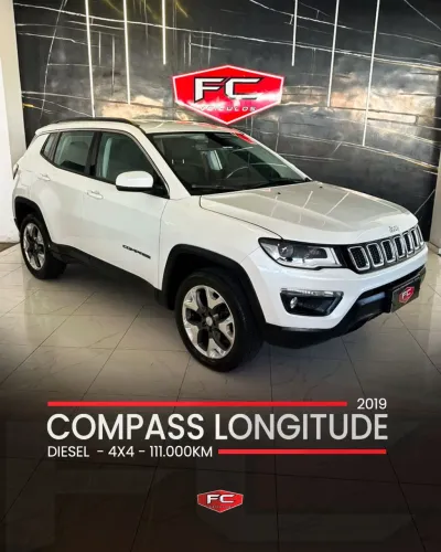 Jeep Compass Longitude 2.0 4X4 Dies. 16V Aut. 2019