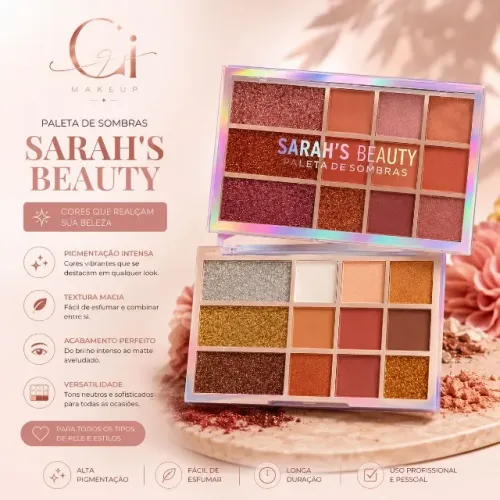 Paleta de Sombras Sarah?s Beauty