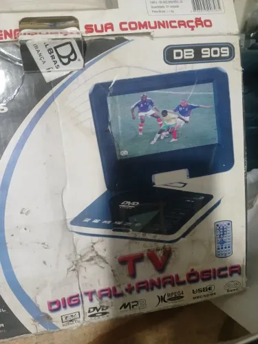 DVD PORTÁTIL COM TV