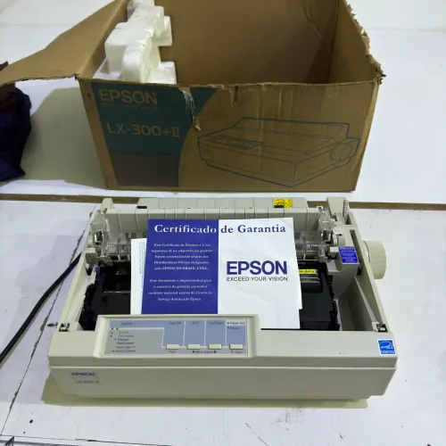 Impressora EPSON LX 300 +II. NOVINHA E COMPLETA!!!