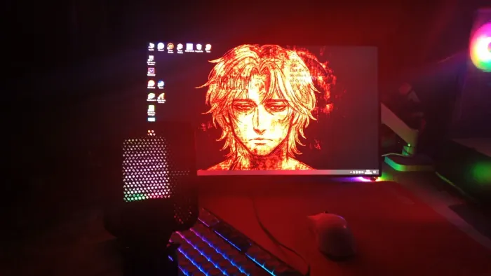 Pc gamer completo+monitor 180 hz teclado e mouse microfone de mesa. Mais detalhes no PV