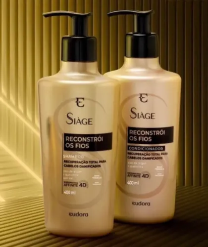 Combo Siage Eudora Shampoo + condicionador 400ml
