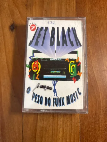 Jet Black Volume 7 - O Peso do Funk Music - Fita Cassete