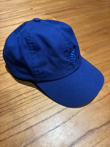 Boné Vilebrequin Azul Marinho Masculino, Original