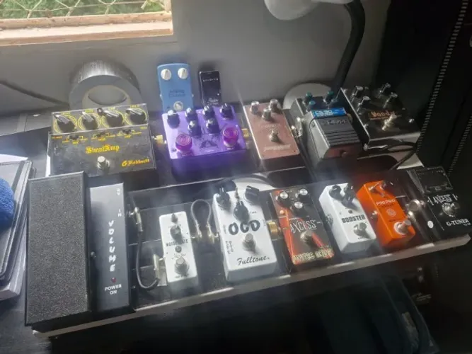 Pedalboard Completo Pronto para Tocar | Worship, Blues, Rock | Com Bag e Fonte