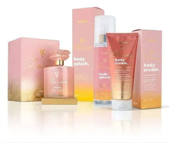 Kit Choices Wepink Perfume + Creme + Body Splash