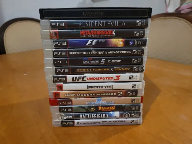 Lote Pack de 14 Jogos Originais PS3 Playstation 3