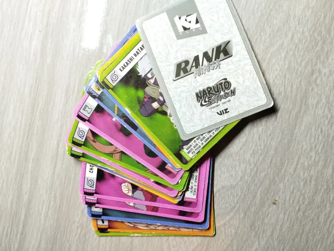 26 Cards Naruto Rank