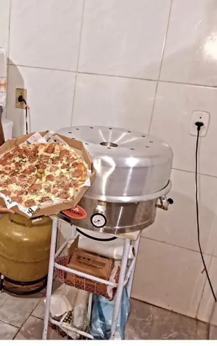 Forno para pizzas paulistano