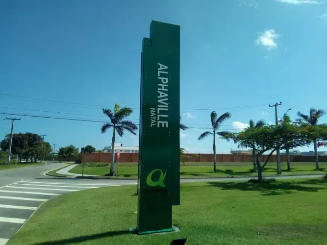 Alphaville Natal lote em condomínio com 462m²