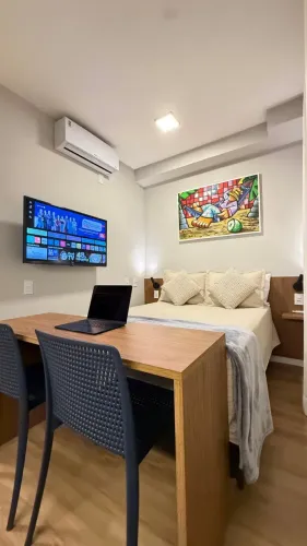 Studio Mobiliado para Locação no Alto da Mooca | Varanda | Pet Friendly | Pronto para Mora