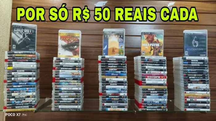 Jogos P/ PS3 vários títulos