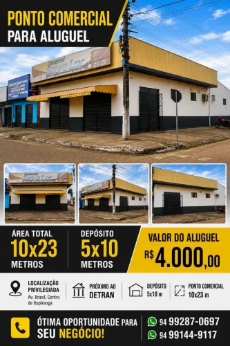 ALUGUEL PONTO COMERCIAL