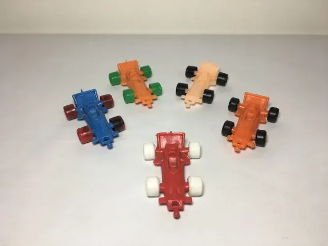 5 Carrinhos Fórmula 1 Anos 80, 90