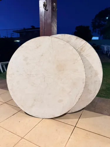 Tampão para mesa redonda