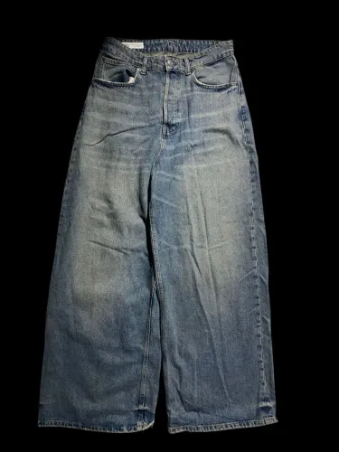 Calça super baggy zara