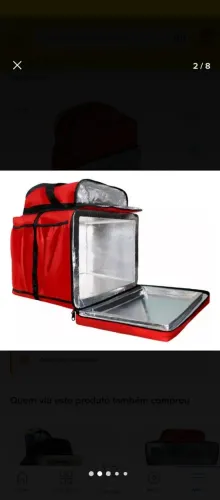 Bag para entregador 