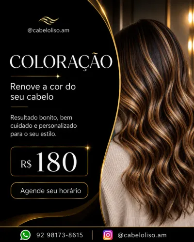 Coloração e Mechas