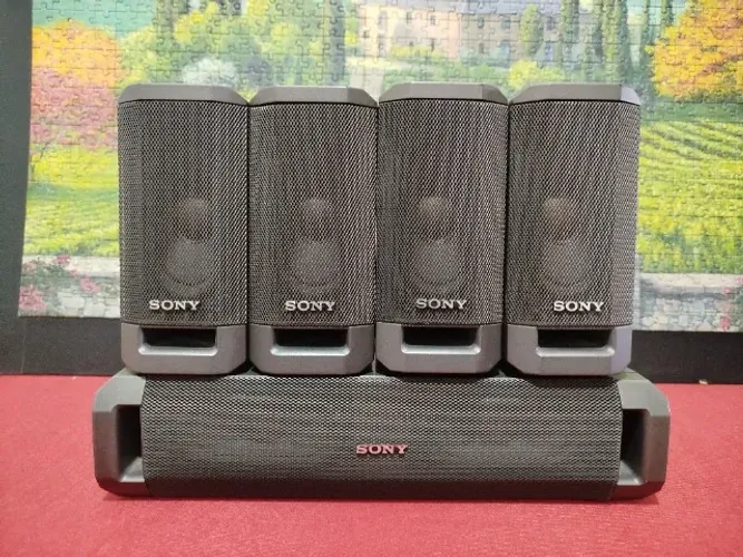 Conjunto 5 Caixas Acústicas Sony. Estado de Zero. AVALIO TROCA
