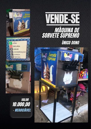 Máquina de Sorvete
