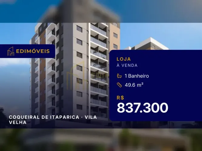 Lojas Comerciais em Coqueiral de Itaparica Espaços Limitados, Garanta Já!