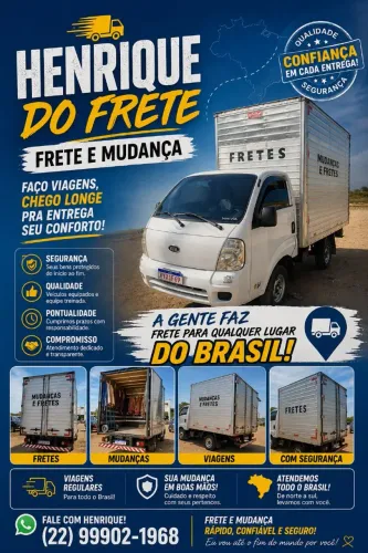 Frete e mudança