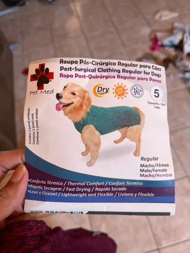 Roupa cirúrgica pet