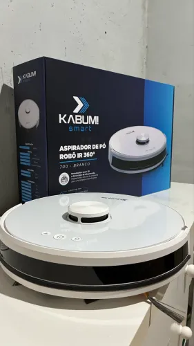 ROBÔ ASPIRADOR KABUM SMART 700 - COM GARANTIA e SEM DETALHES