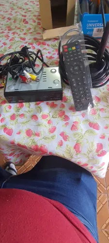 Conversor digital e uma antena externa falar com moraes *