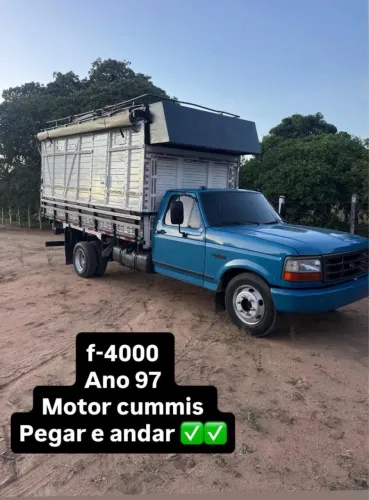 Ford F-4000 2.8 Turbo Intercooler Diesel 2P Manual 1997