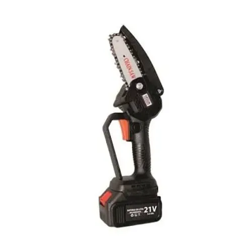 Mini Motoserra Elétrica com bateria