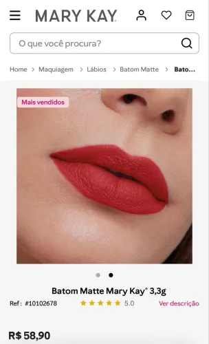 Batom matte MaryKay original