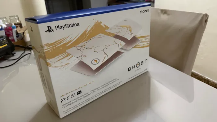 Capas Originais PS5 Pro - Edição Ghost of Y?tei | Novas e Lacradas